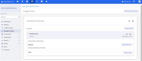 User Contributions Learning Pool Help Centre