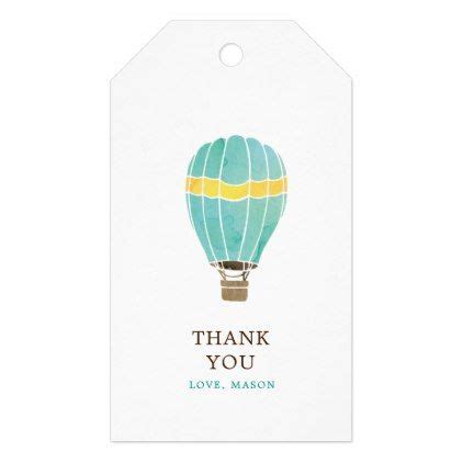 Craft Supplies Tools Cute Hot Air Balloon Gift Tags Scrapbooking