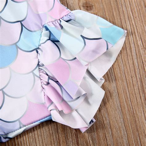 bebé niña sirena traje de Bikini traje de baño de Grandado