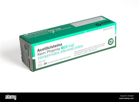 Acetylcysteine kern pharma 600 mg efg effervescent tablets hi-res stock ...