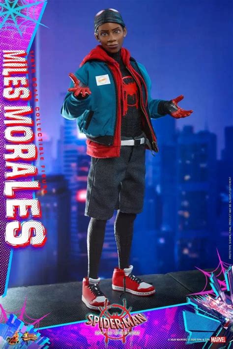 Hot Toys Mms Marvel Comics Spider Man Into The Spider Verse Miles