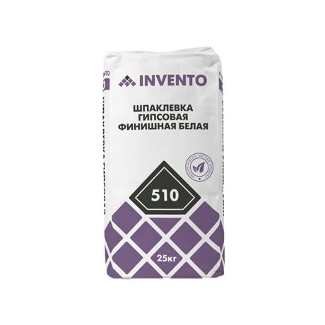 Шпаклевка гипсовая финишная Invento от компании РИН-Строй