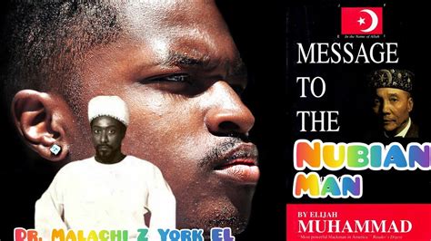 Dr Malachi Z York El Message To The Nubian Man Youtube