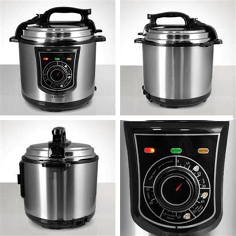 Morningsave Nutrichef Stainless Steel Electric Pressure Cooker