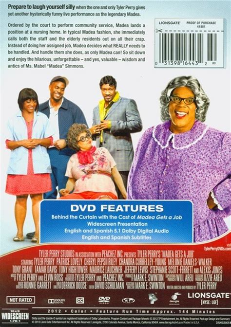 Madea Gets A Job (DVD 2012) | DVD Empire