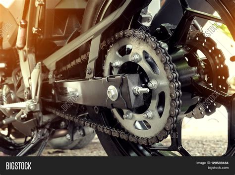 Motorcycle Chain And Sprocket