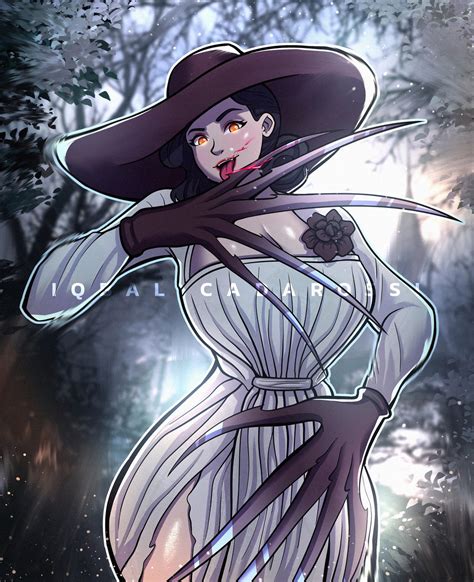 Fanart Lady Dimitrescu By Ochii1 On Deviantart