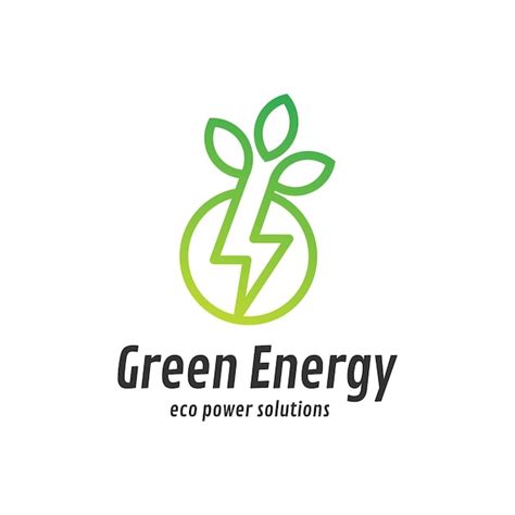Premium Vector | Illustration Green Energy logo design concept. Eco