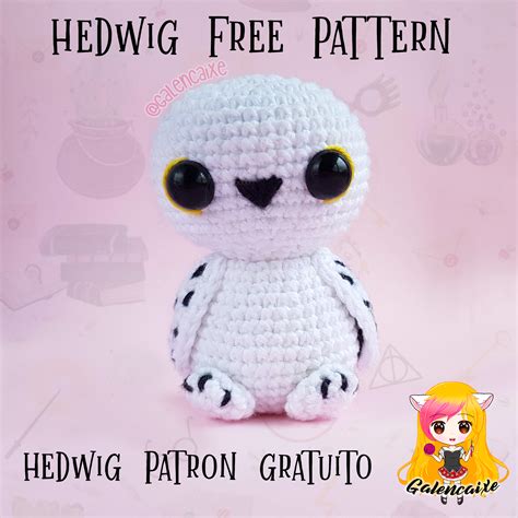 Hedwig Harry Potter Lechuza Free Pattern Patron Gratuito Amigurumi Amigurumi Patrones Gratis