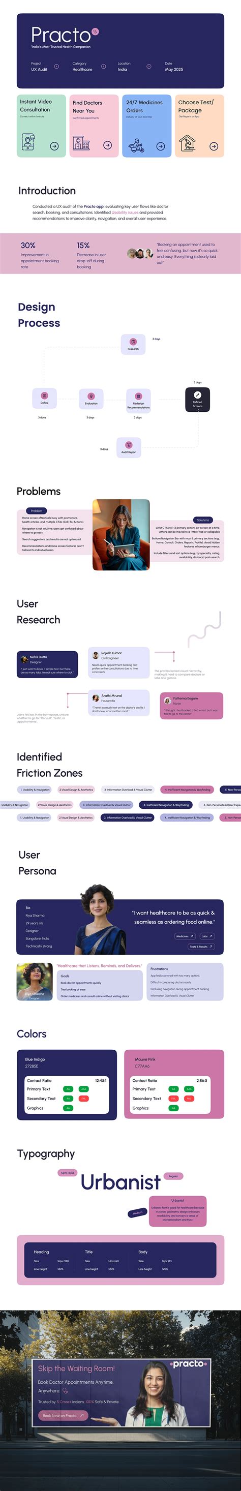 Doctor appointment booking app – Practo app redesign :: Behance