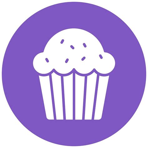 Premium Vector Muffin Vector Illustration Style