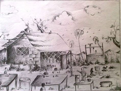 Vpkmmhss Puthur Pallikkal Pencil Drawing Competition
