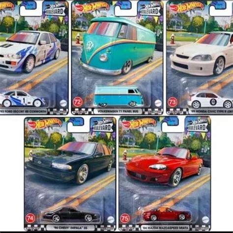 Jual Hot Wheels Boulevard Mix Q Set Vw T Panel Kab Tangerang Surga Project Tokopedia