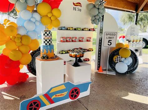 Hot Wheels Birthday Party Ideas Photo Of Hot Wheels Birthday Hotwheels Birthday Party