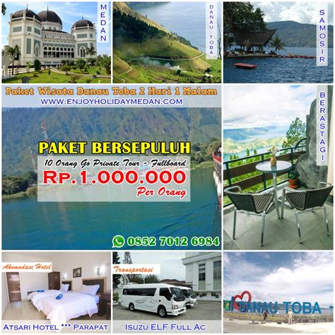 Paket Tour Medan Hari Malam Paket Tour Paket Wisata Danau Toba