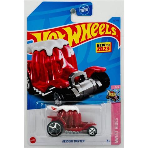 HKJ90 Машинка металлическая игрушка Hot Wheels коллекционная модель DESSERT DRIFTER красный