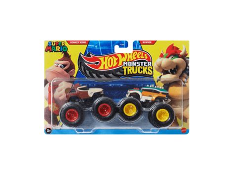Hot Wheels Monster Trucks Donkey Kong Bowser Toytown