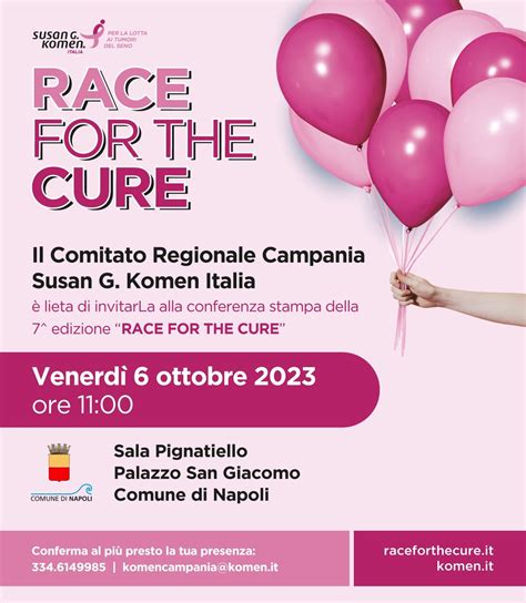 Torna A Napoli La Race For The Cure La Pi Grande Manifestazione Al