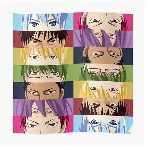 "Anime Basketball Characters" Poster by Nicyvendoor | Redbubble