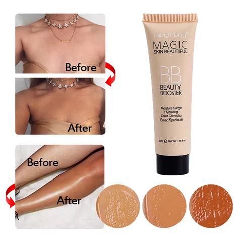 Heng Fang Creme Iluminador BB Cream Nude Nutritivo Base De Acabamento Corretivo Shopee Brasil