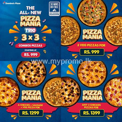 New Domino’s Pizza Mania Trio