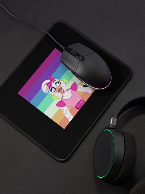 Fnaf Security Breach Glamrock Chica Gay Mlm Pride Halfbody Mouse Pad For Sale By Izzyfp