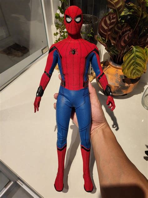Hot Toys Hottoys Spiderman Qs B Special Edition With Bonus Part