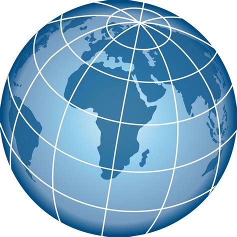 3d View Of Shiny Globe 24384774 Vector Art At Vecteezy