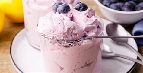 OMG Worthy Lemon And Blueberry Keto Cheesecake Fluff Keto Pots