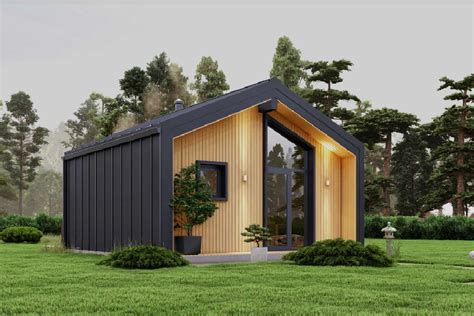 Tiny Frame House Design 30m2 Portable Plan Trend House Designs