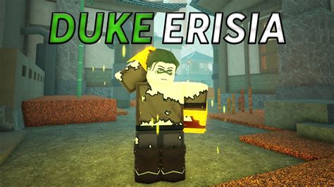 Duke Erisia Build Solo Progression Enchant Deepwoken Youtube