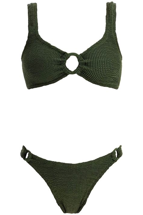 Buy Hunza G Hallie Bikini Set Brown At Off Editorialist