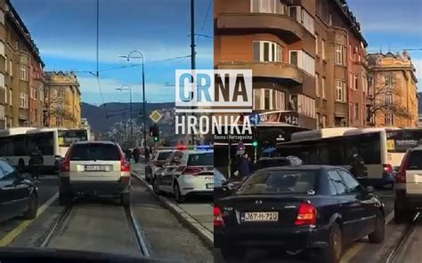 U Centru Sarajeva Se Sudarila Dva Gradska Autobusa Crna Hronika