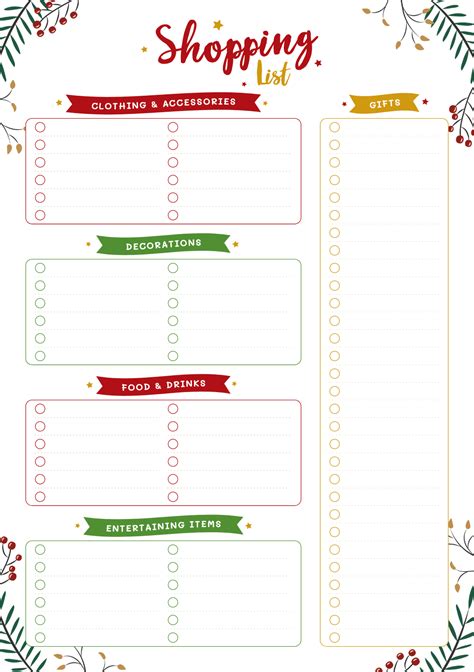 Printable Christmas Planner