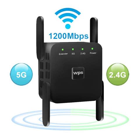 Super Boost WiFi Extender Signal Booster Long Range Up To 2500 FT