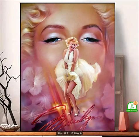 Marilyn Monroe Diamond Art Kit - Etsy