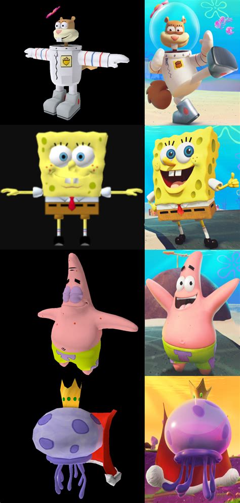 Spongebob Battle For Bikini Bottom Models