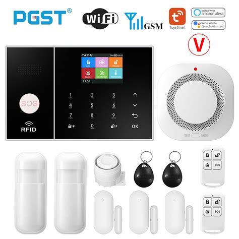 PGST Умная система сигнализации жизни для дома WIFI GSM охранная ...