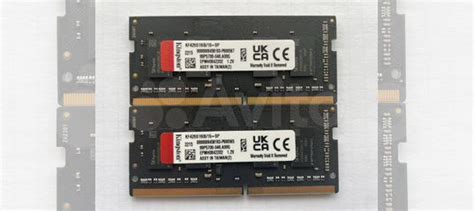 Оперативная память Kingston sodimm (2X16GB) 2666MH купить в Нижнем ...