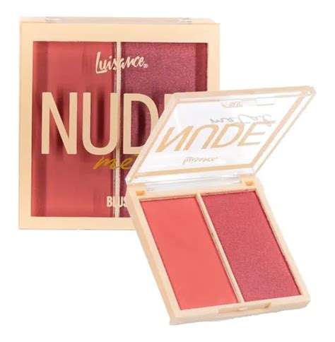 Blush Luisance Nude Metal Cor C G Ref L MercadoLivre