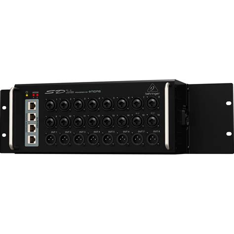 Behringer SD16 16 x 8 Digital Snake with AES50 Port Ultranet ...