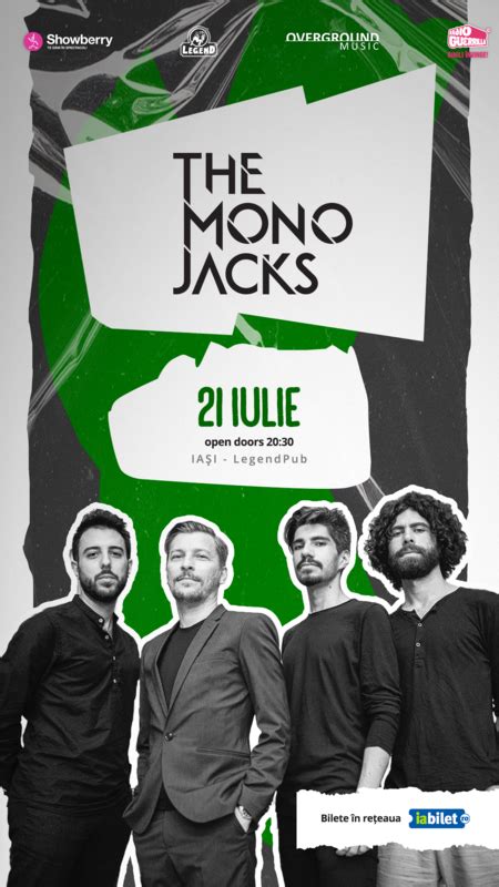 Bilete Iasi The Mono Jacks Live La Legend Pub Iul Legend Pub