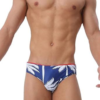 Uxh Swimwear Men Sexy Swim Briefs Fashion Low Watist Swimsuits Swim Briefs Bikini Board Surf