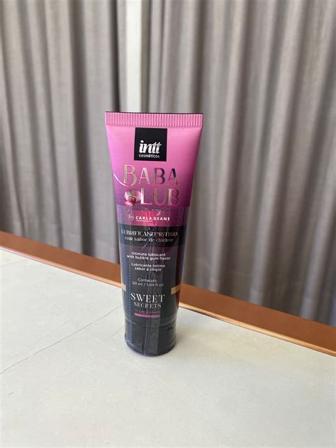 LUBRIFICANTE BEIJÁVEL BABALUB CHICLETE Donna Chic Lingerie