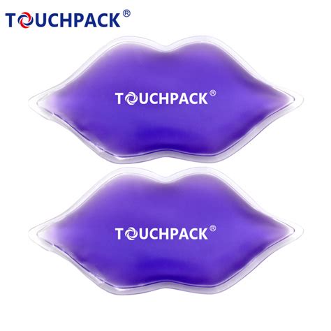 Custom Cool Lip Shaped Gel Ice Pack For Aesthetics And Plastic Surgery Reusable Hot Cold Mini
