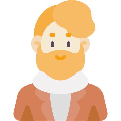 White Man Generic Color Fill Icon