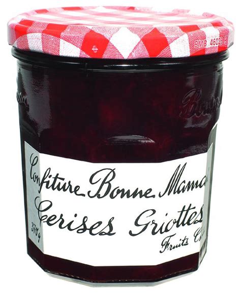 Confiture De Cerises Griottes Bonne Maman Pot De 370 G Confitures