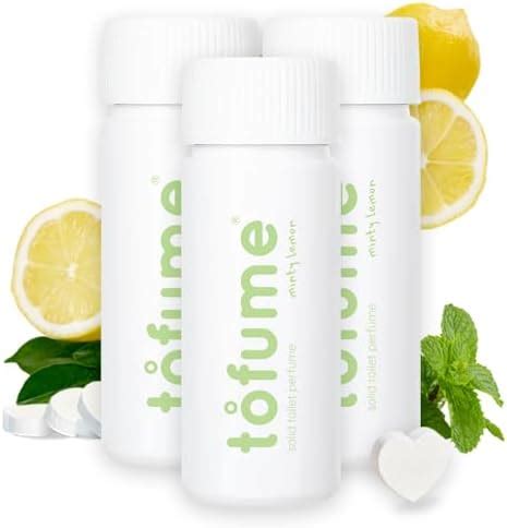 Amazon Tofume Effervescent Bathroom Air Fresheners Minty Lemon