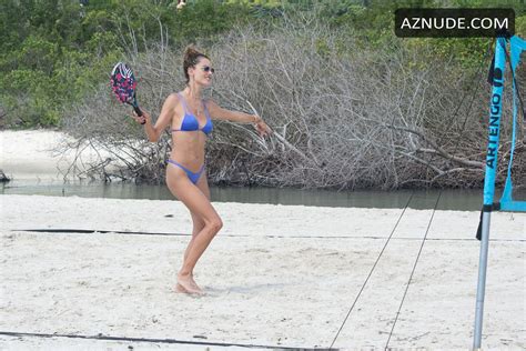 Alessandra Ambrosio Nude In Brazil Beach AZNude