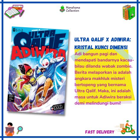 Komik M Ultra Qalif X Adiwira Kristal Kunci Dimensi Shopee Malaysia